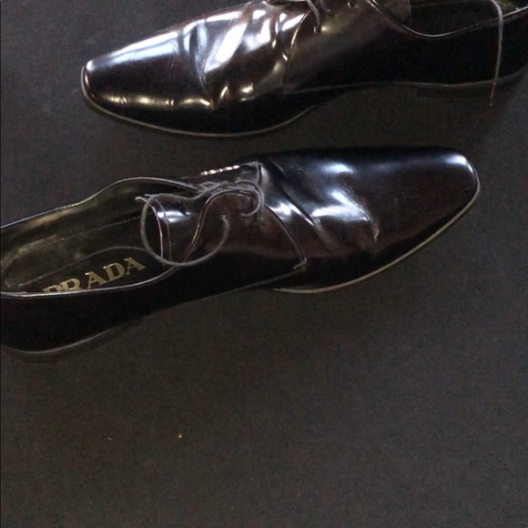 Prada Spazzolato Fume loafers. 9.5 but 10.5 - 11. - Picture 2 of 7